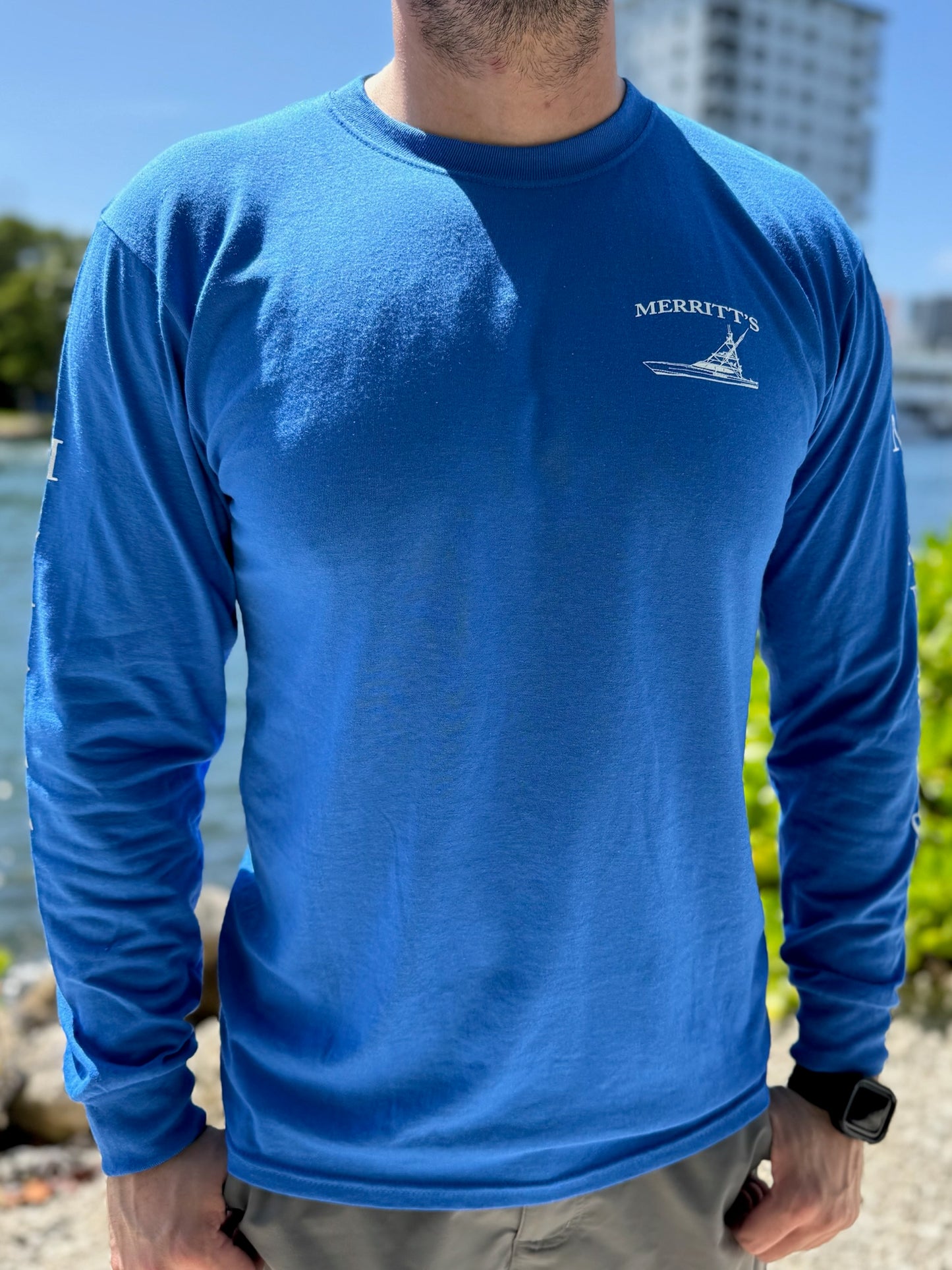 Buddy Classic Outline Long Sleeve T-Shirt