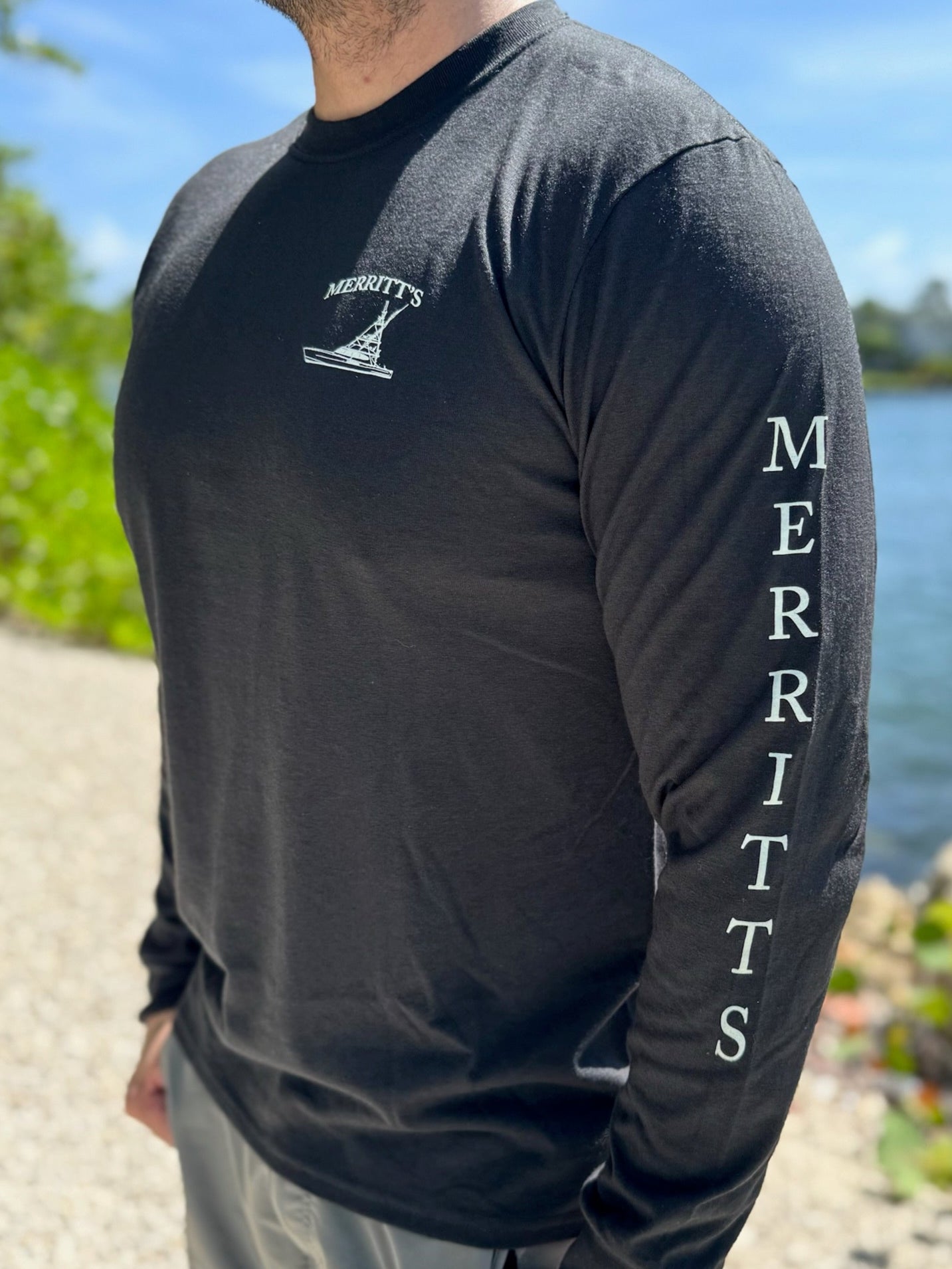 Buddy Classic Outline Long Sleeve T-Shirt