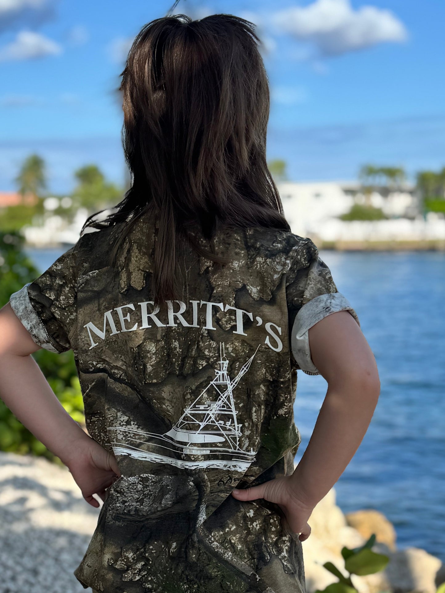 Merritt's Youth Camo Short Sleeve