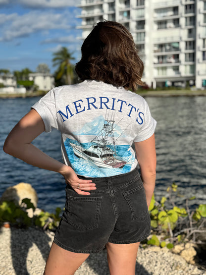 Franklin Color Back Short Sleeve T-Shirt