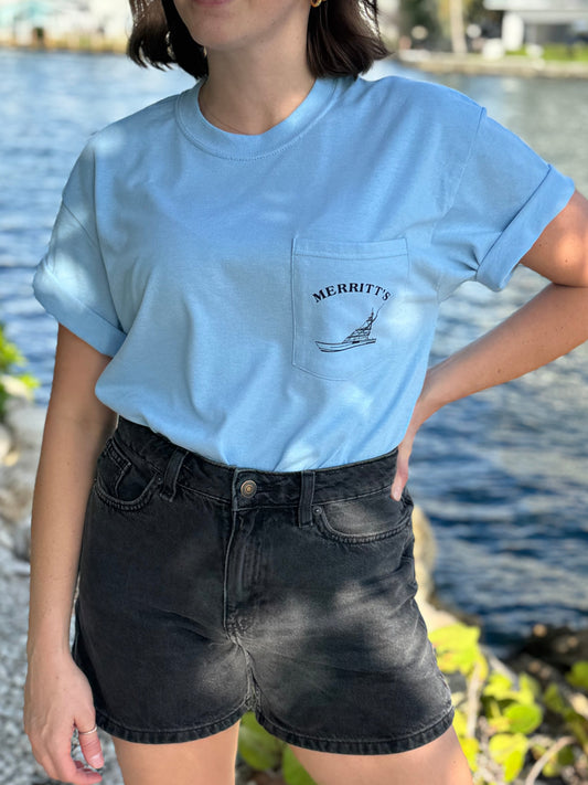 Franklin Color Back Short Sleeve T-Shirt