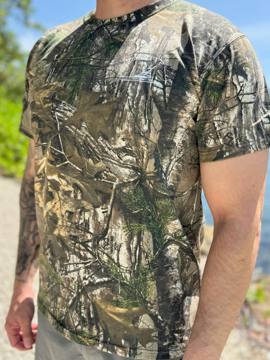 Camo Classic Outline Short Sleeve T-Shirt