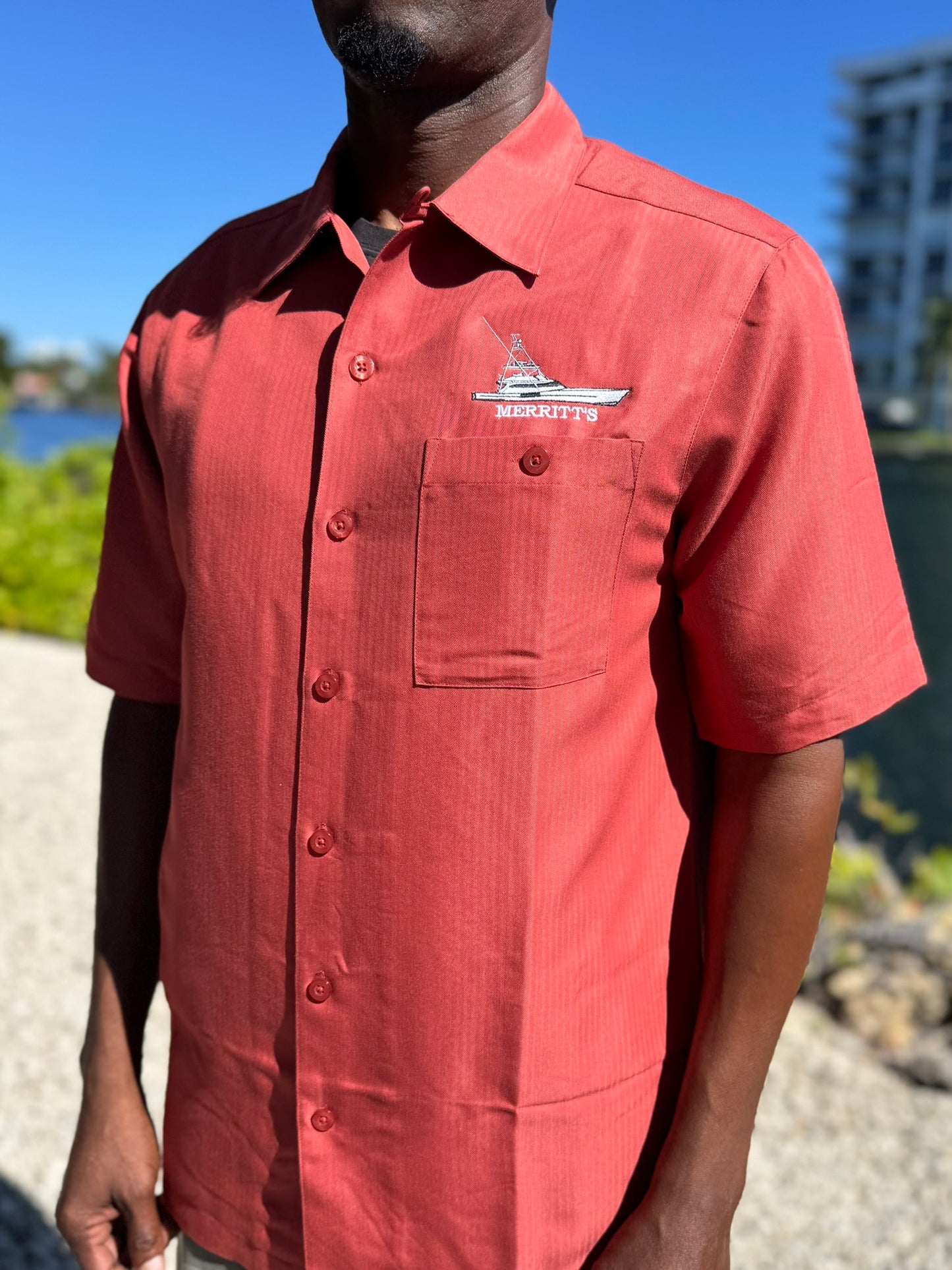 Roy Weekender Button Front